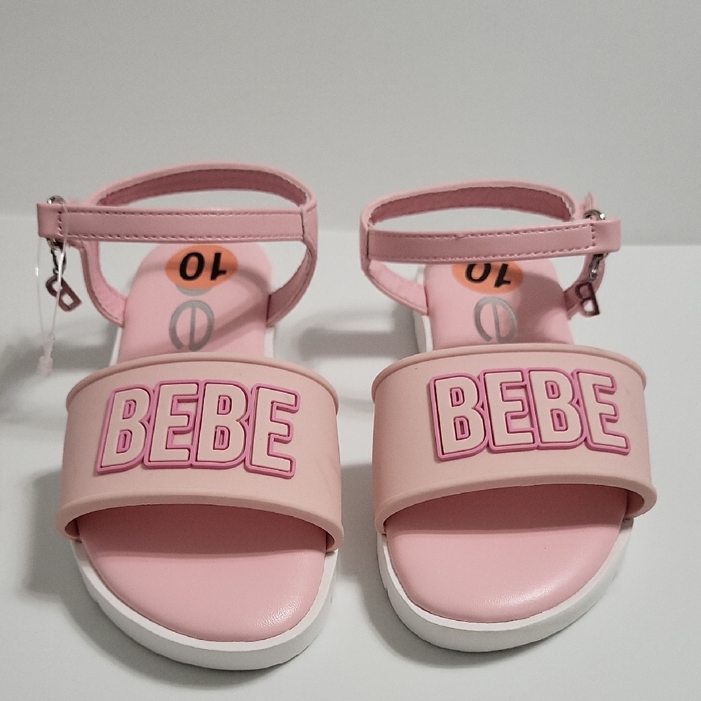 NWOT Bebe Kids Light Pink Sandals